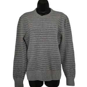 ❤️Jack Spade Gray Striped Sweater☆
